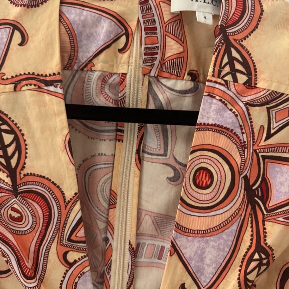 A.L.C Alexandria Dress (Nude Peach Multi) - Picture 5 of 5